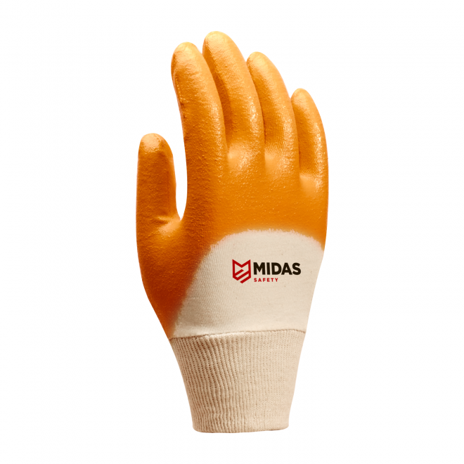 NITRILE, HERCULES™ FLEX 8000 SERIES, Dipped C&S Cotton Glove